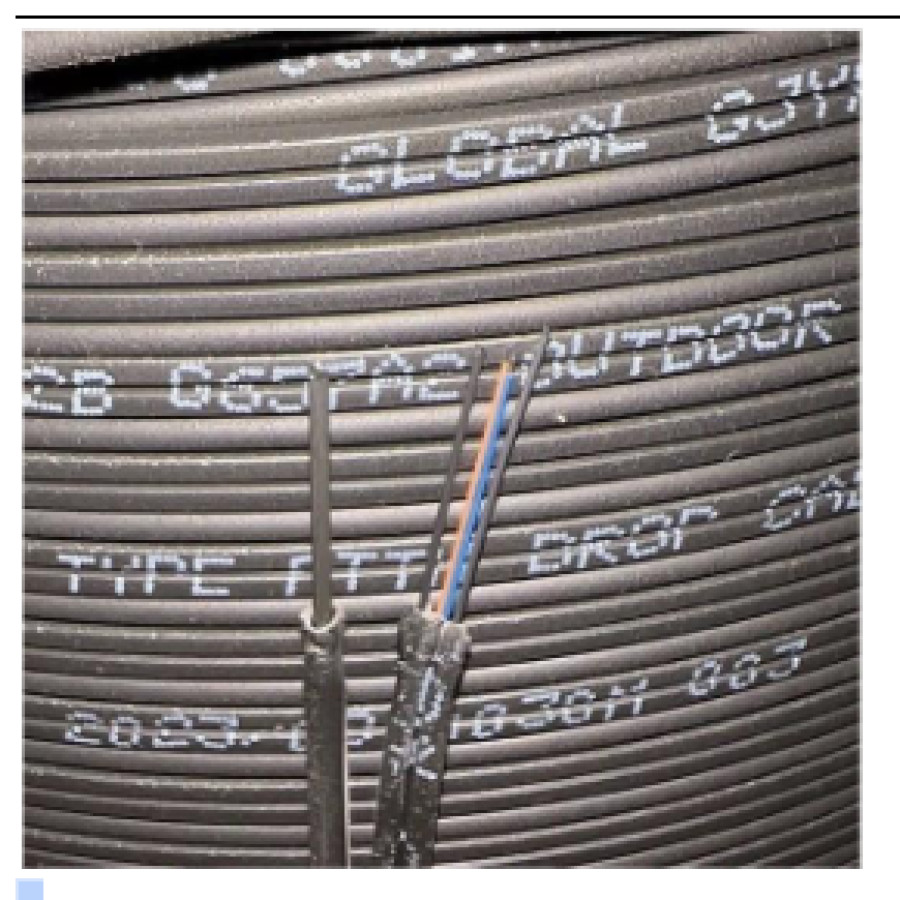 Kabel FO 2 Core - depan