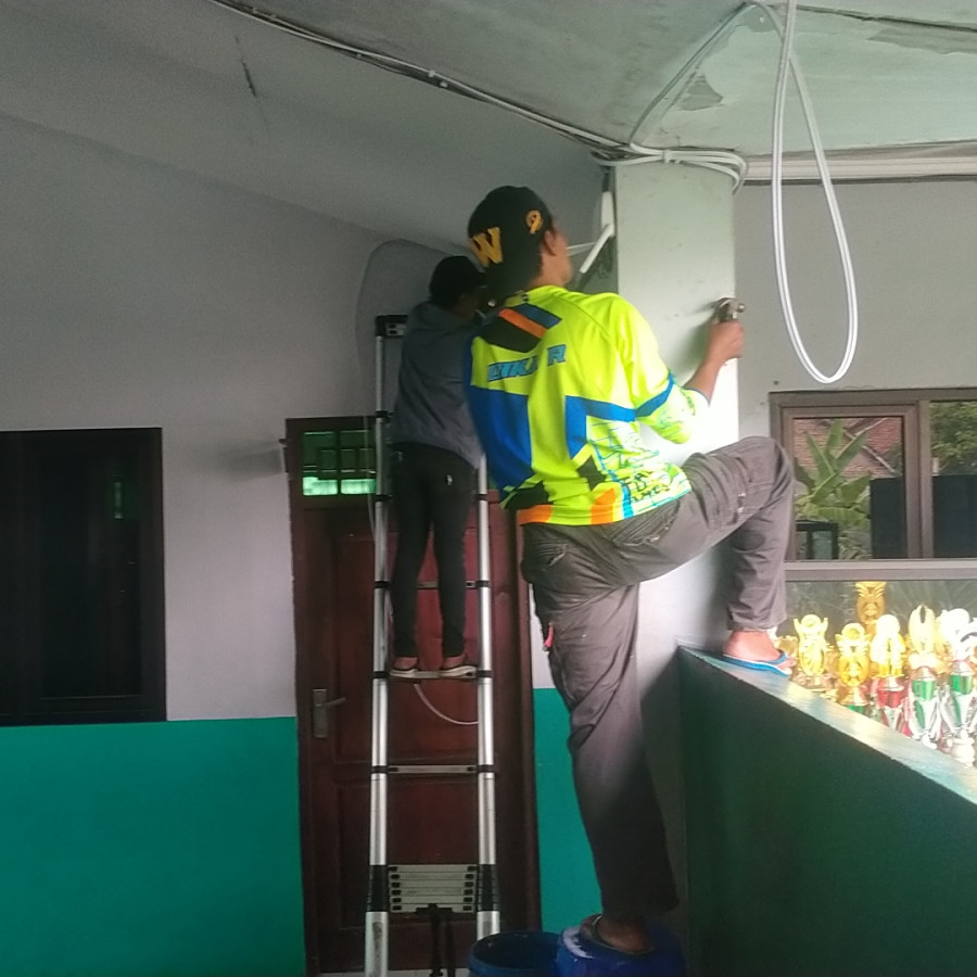 Instalasi cctv - depan