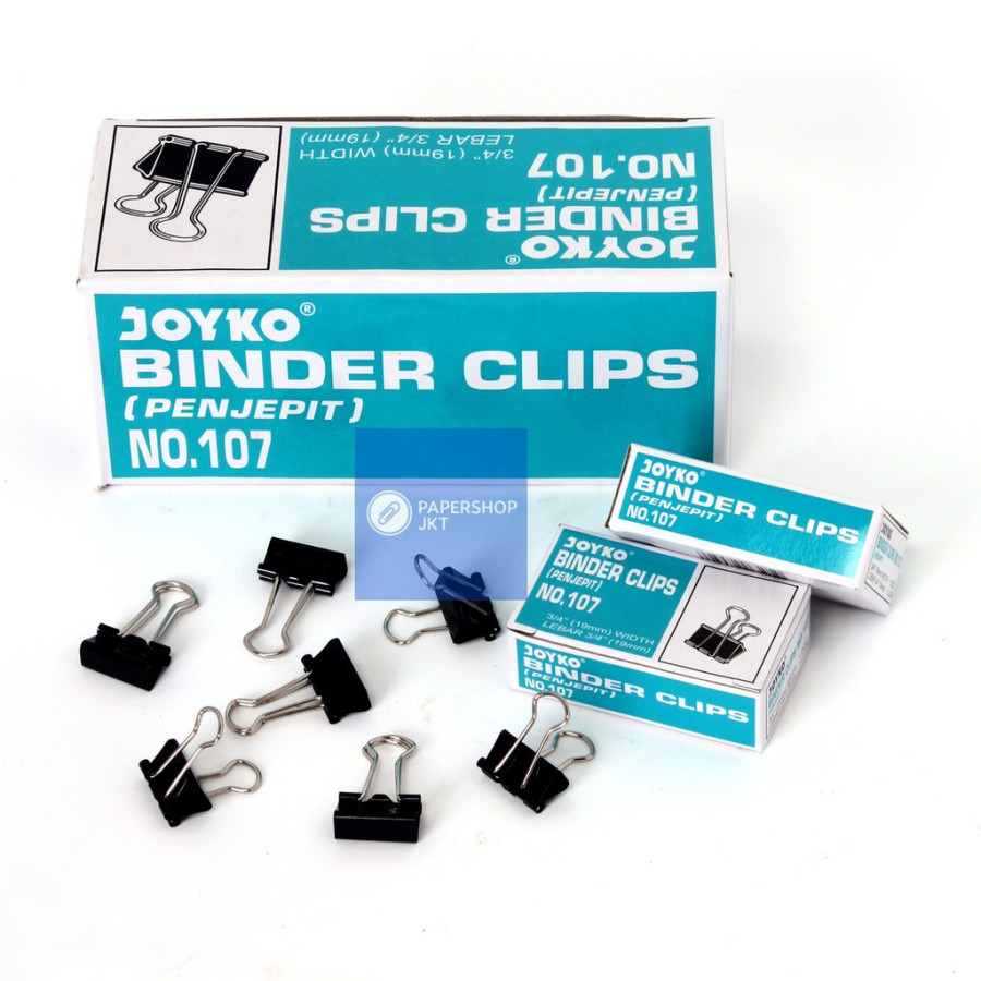 BINDER CLIP 107 Joyko