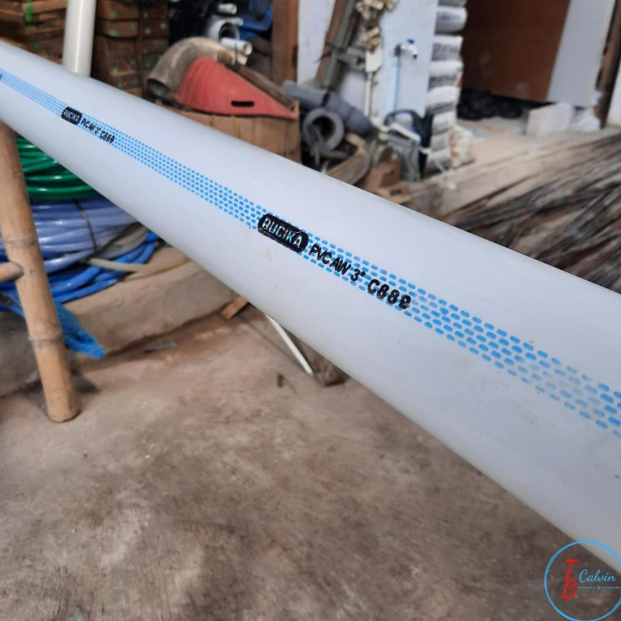 Pipa PVC merk RUCIKA 3 inch
