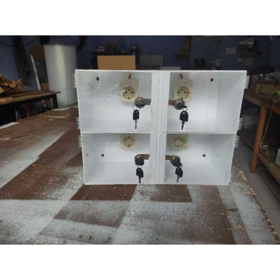 CHARGER STATION BOX Custom - depan