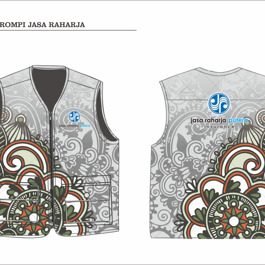 ROMPI BATIK PRINTING CUSTOM - samping