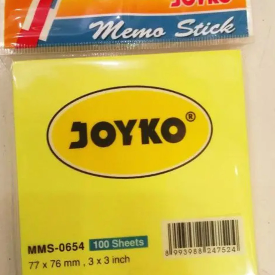 Joyko - Sticky Note 3x3 Inch