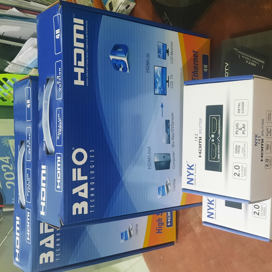 Kabel HDMI Merk BAFO - depan