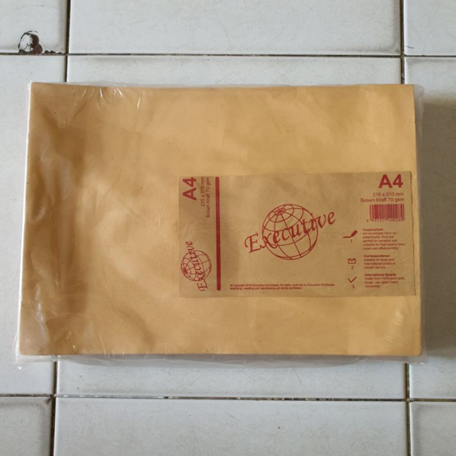 Amplop Coklat Uk. A4 Executive