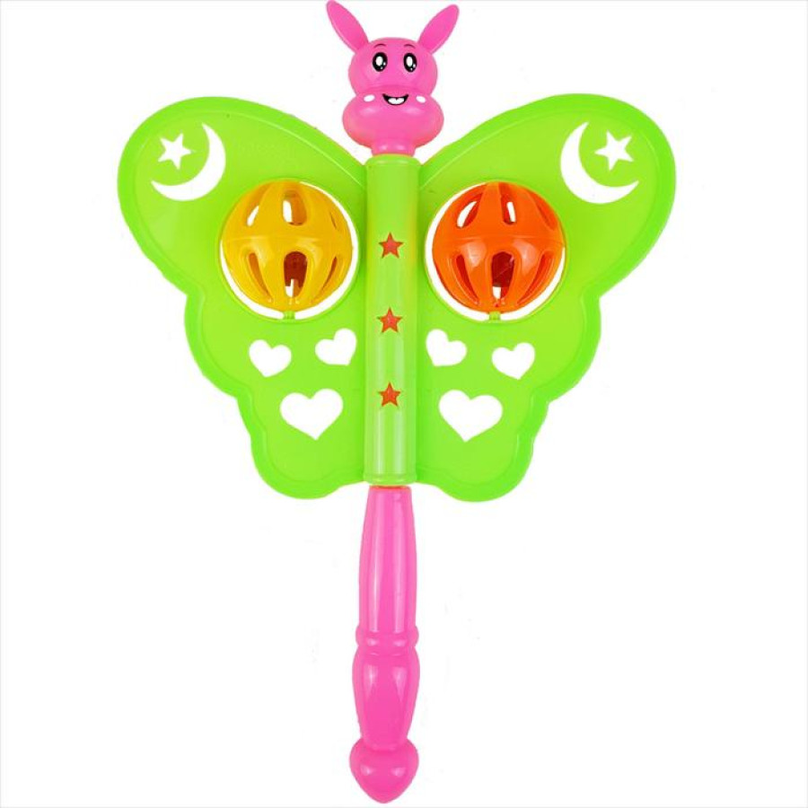 Mainan Kerincing Kupu 2 bola