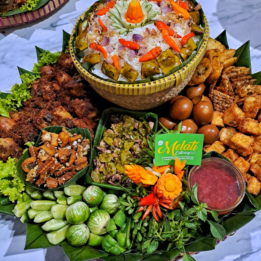 TAMPAH NASI LIWET SUNDA - depan