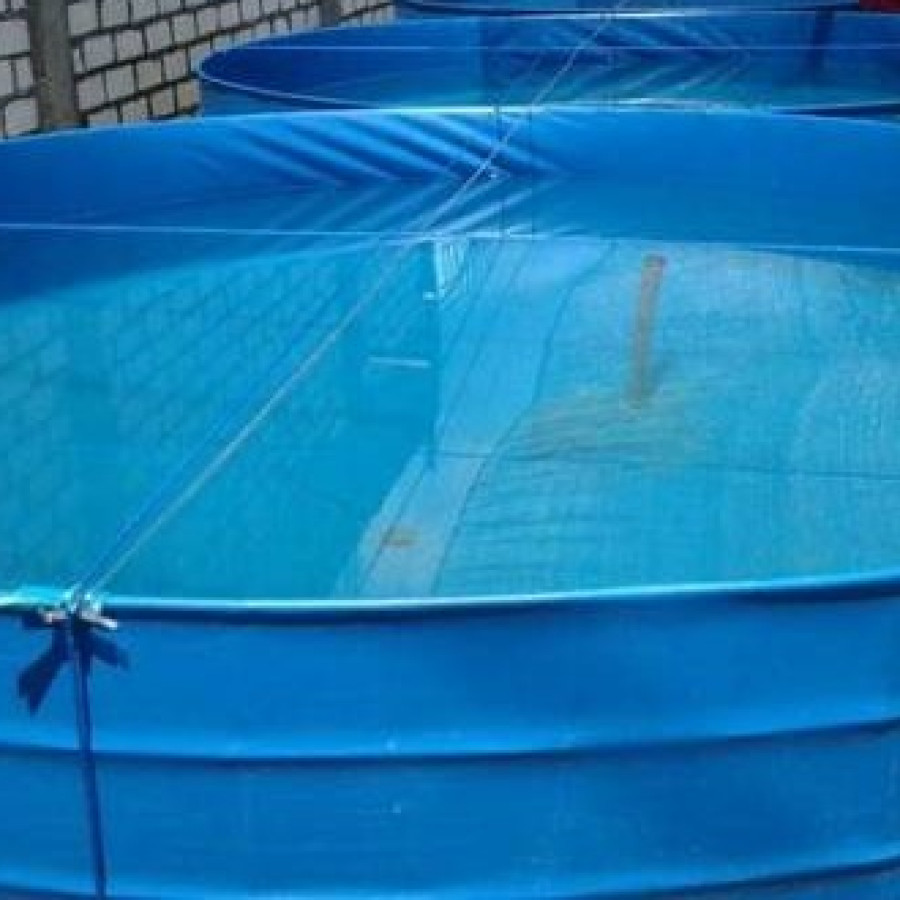 Kolam Bulat Fullset Diameter 4m - depan