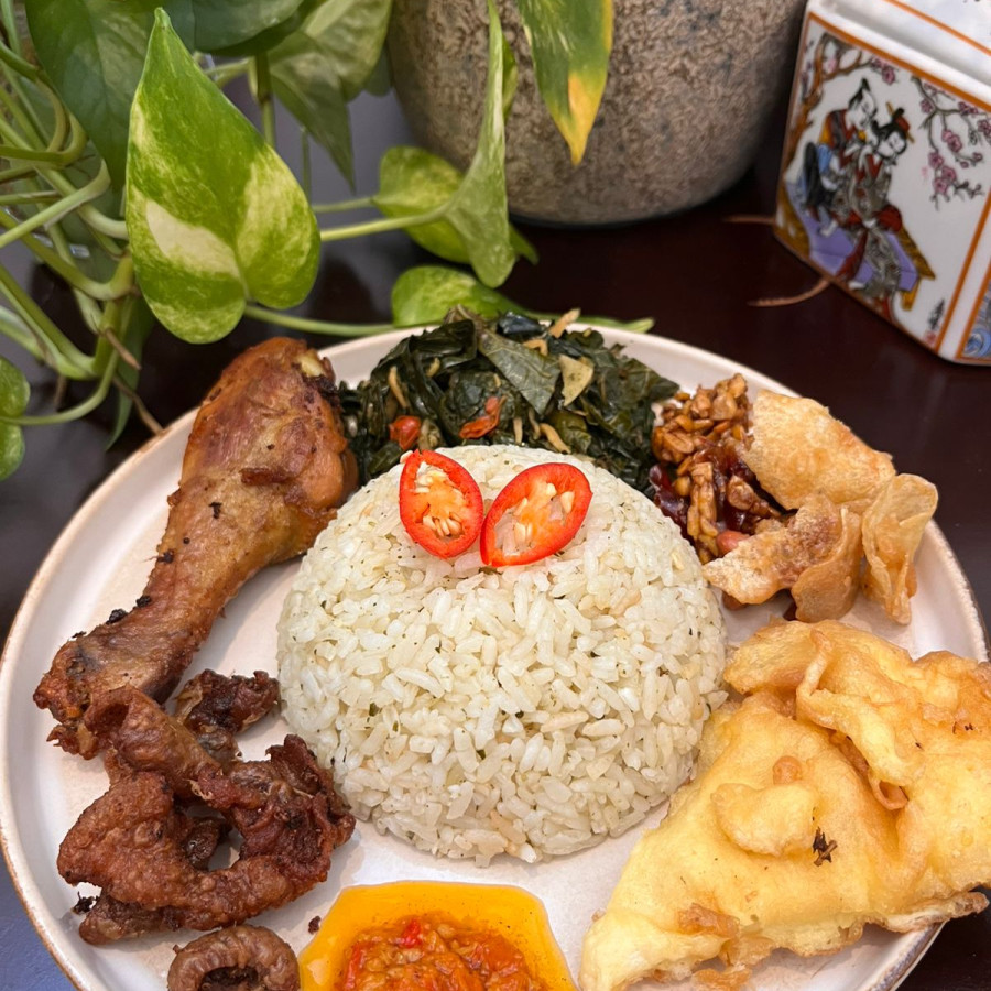 Nasi Jeruk Ayam Goreng - depan