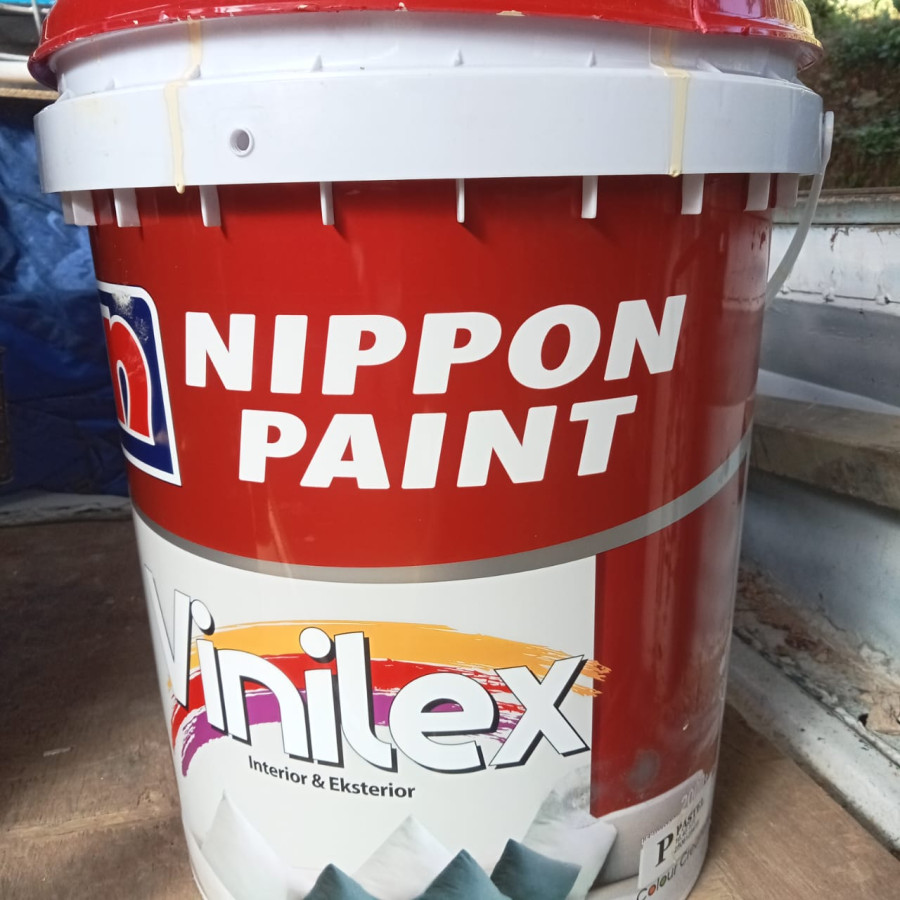 cat tembok Nippon pain - detail