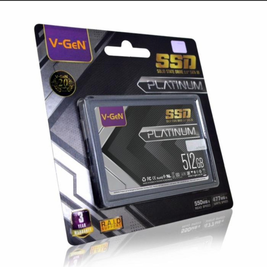 SSD V-Gen 512GB SATA - utama
