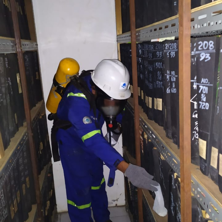 JASA FUMIGASI ARSIP - depan