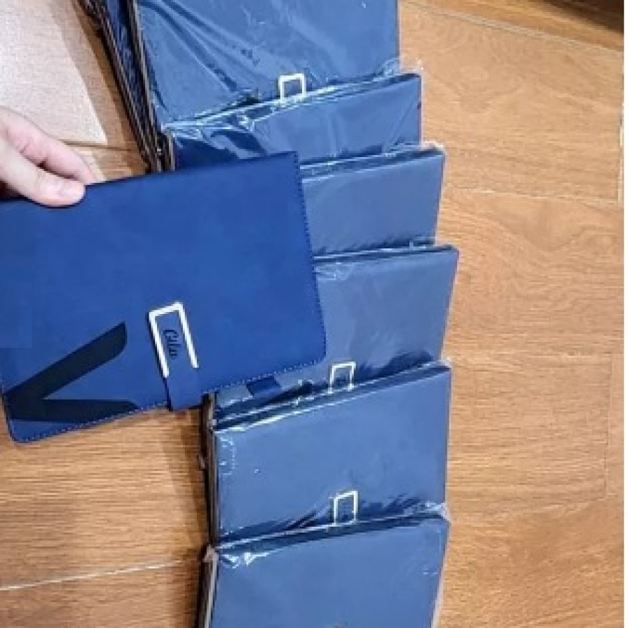 Notebook Agenda Cover Kulit - samping