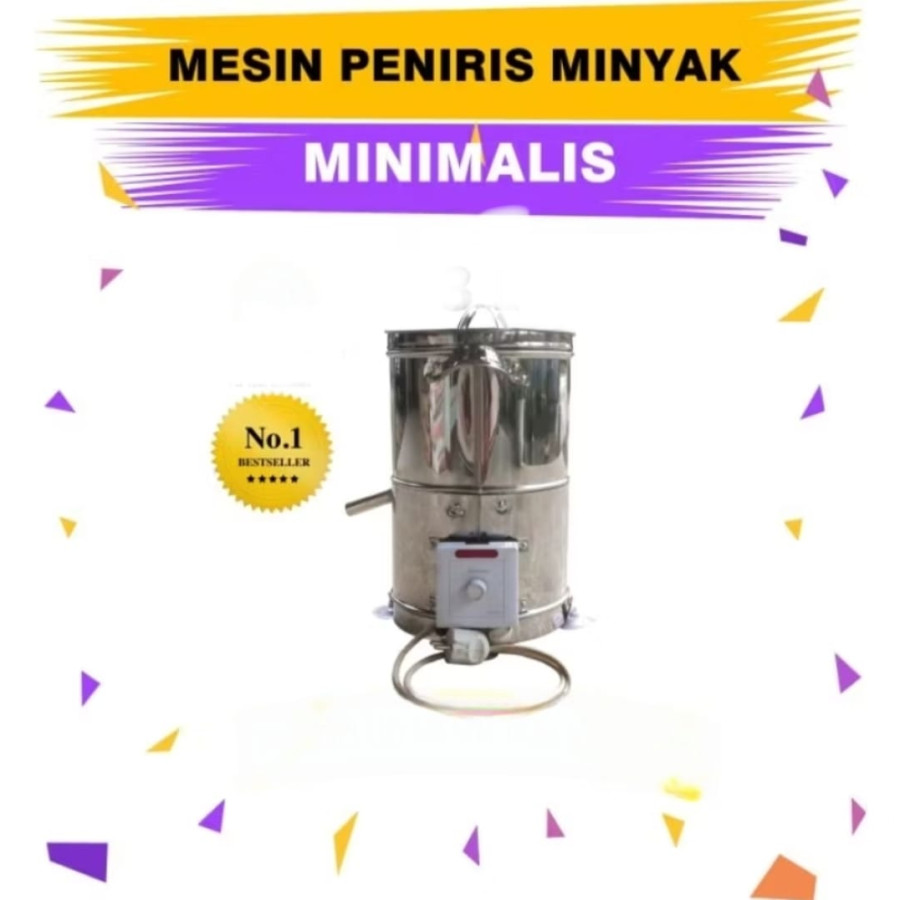 PENIRIS MINYAK KAPASITAS 3 KG - depan
