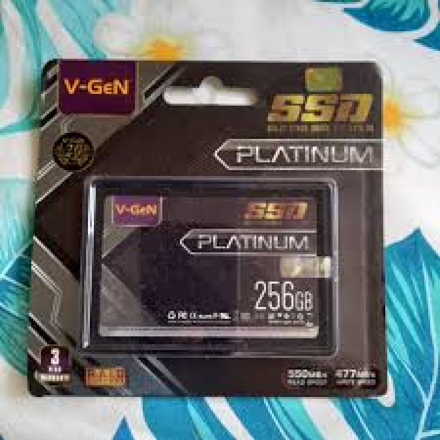 SSD V-GeN 256GB SATA 3 Solid State Drive 2.5" VGEN SSD PC / LAPTOP - depan