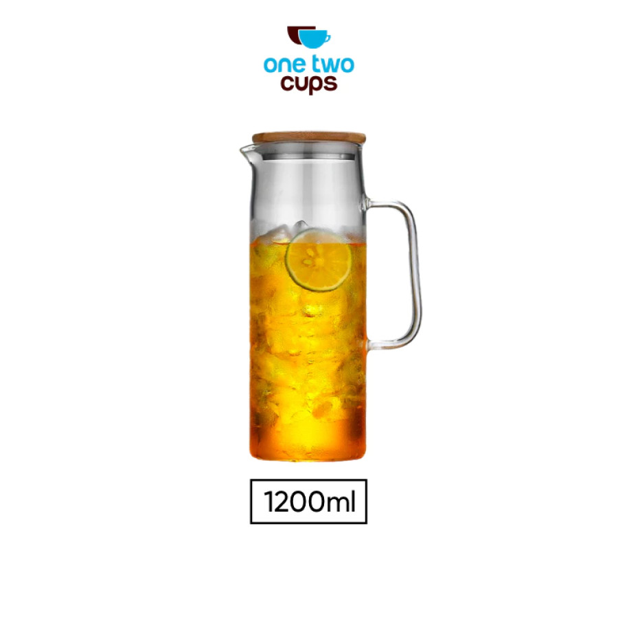 Teko Kaca Teh Pitcher Borosilicate Glass