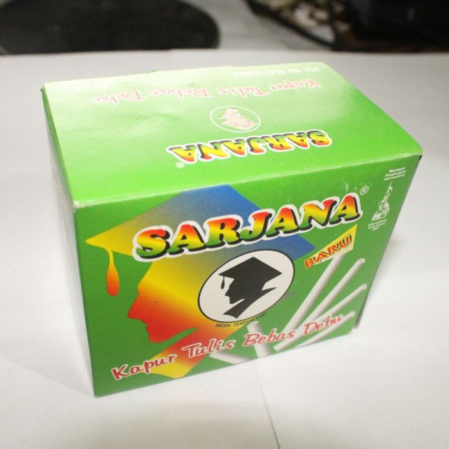 Kapur Papan Tulis Sarjana Putih CI-501 - samping