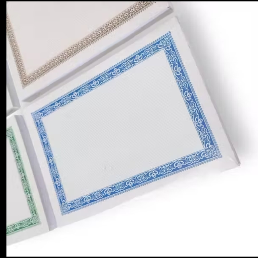 Kertas Piagam / Sertifikat