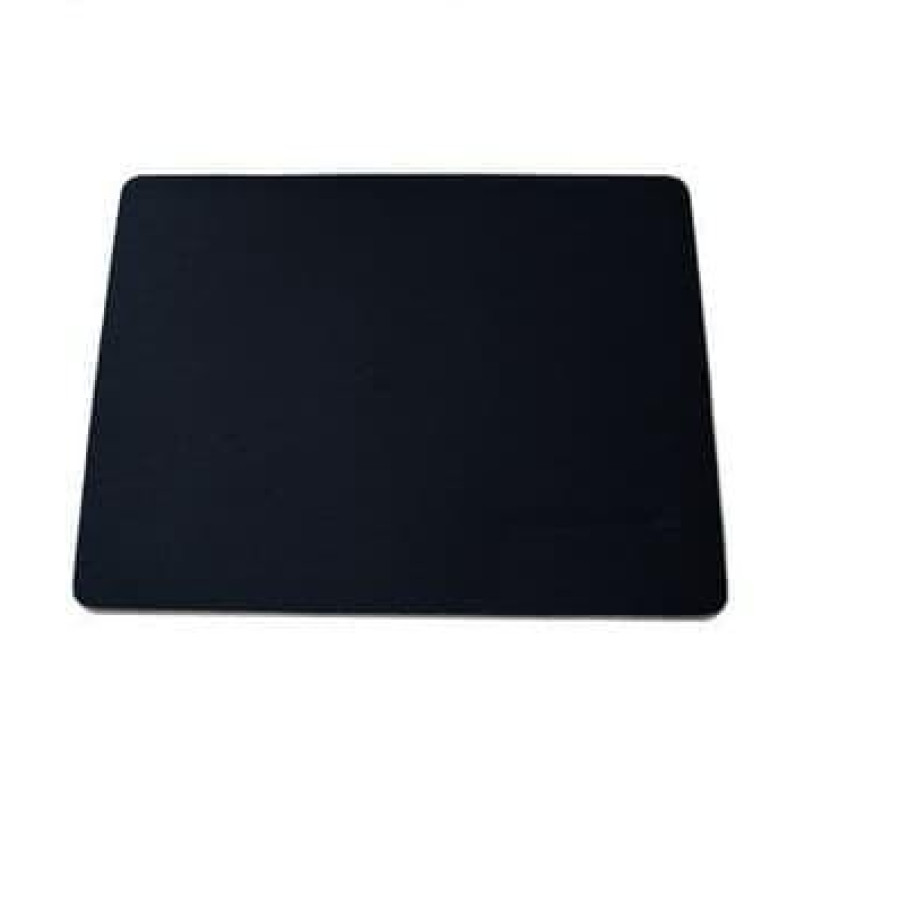 Mouse Pad Polos Lembut Anti Slip Kotak [ Hitam ] - utama