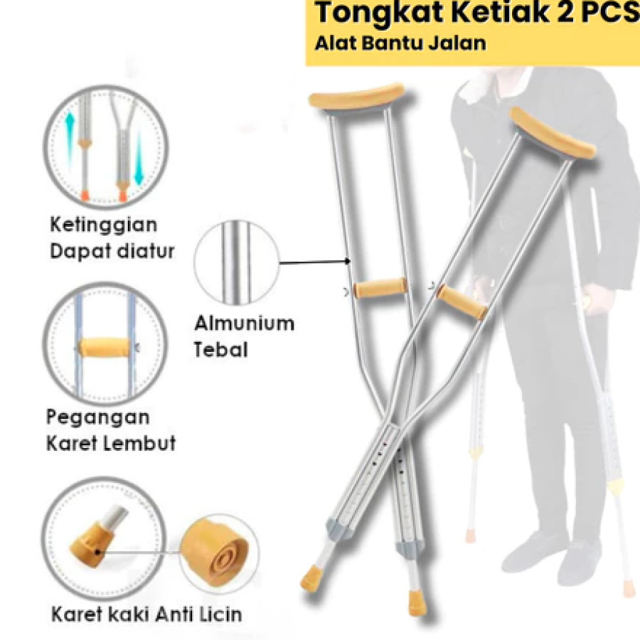 Tongkat Kruk Ketiak