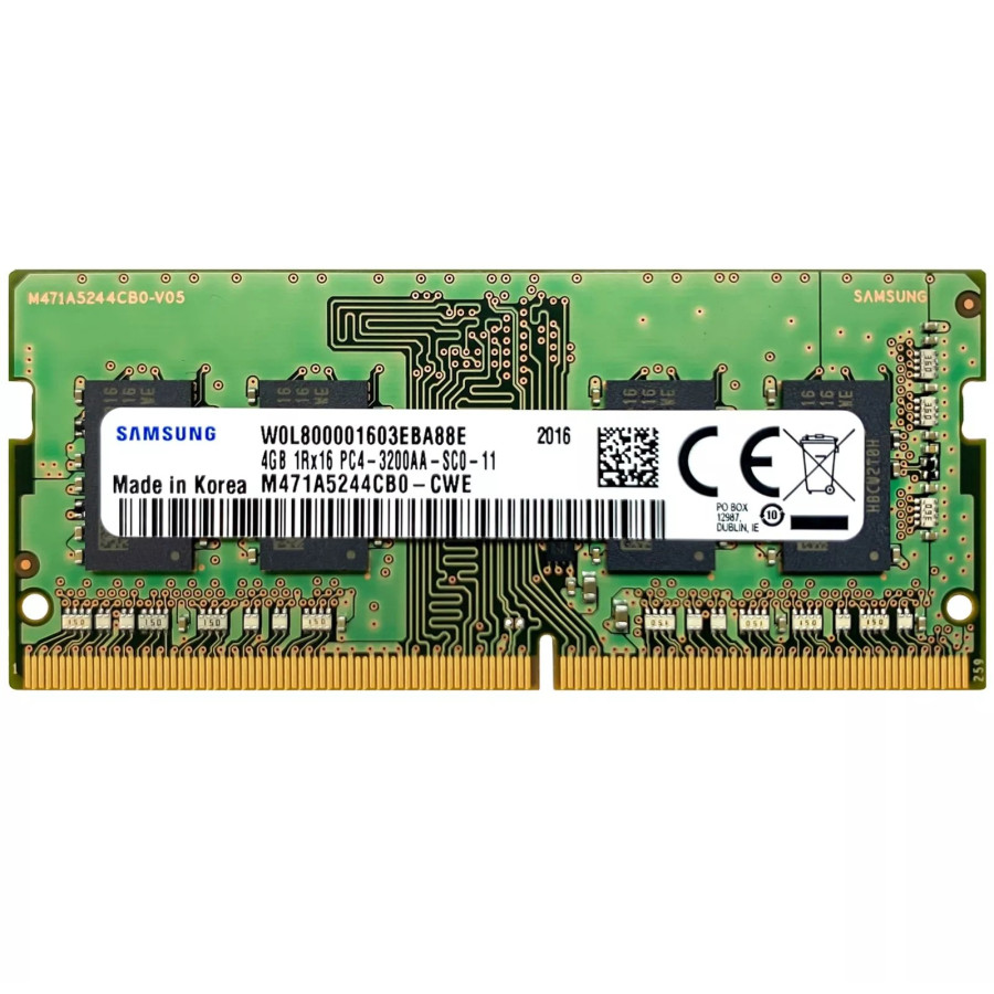SAMSUNG SODIMM DDR4 3200MHz 4GB [M471A5244CB0-CWE]