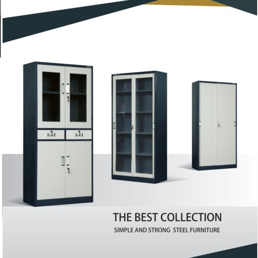 Lemari Besi Emporium EC 08 - Filling Cabinet Emporium - samping