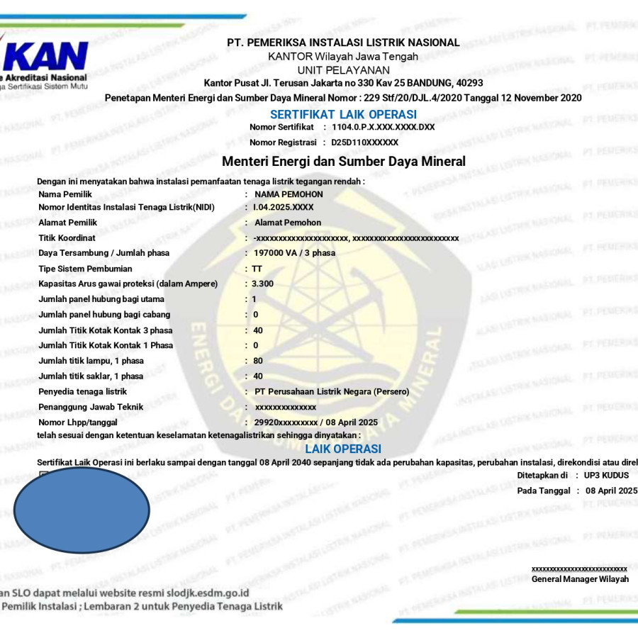NIDI dan SLO 197.000 Kva - utama