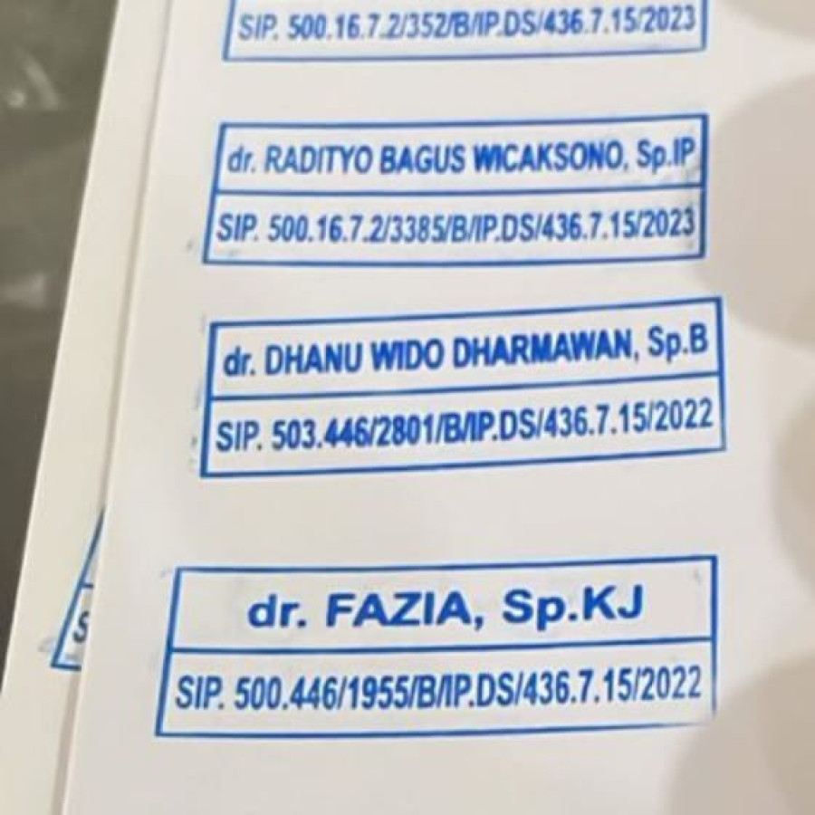 Stempel Nama Flash