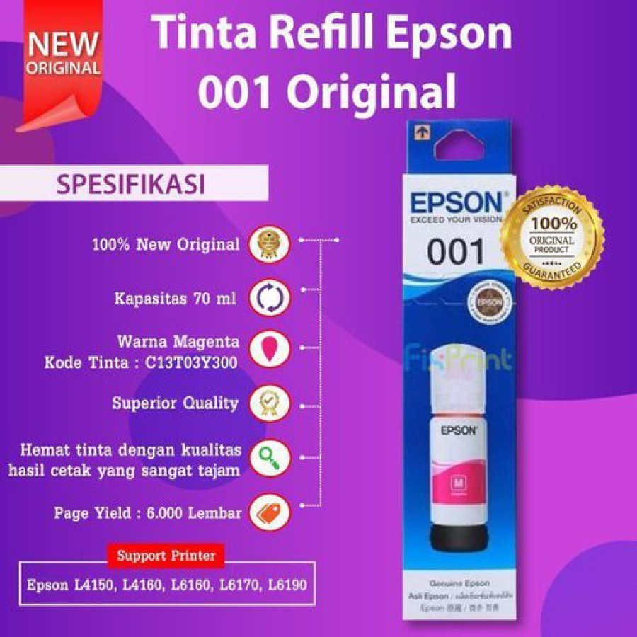 TINTA EPSON 001 WARNA
