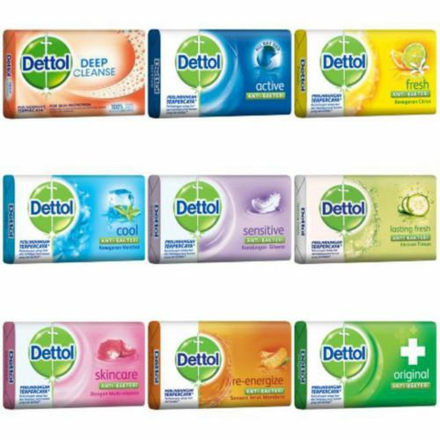 Sabun Batang Detol Soap Varian 70g