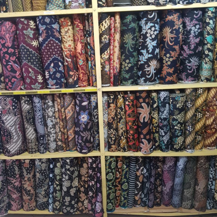 kain batik tulis - detail