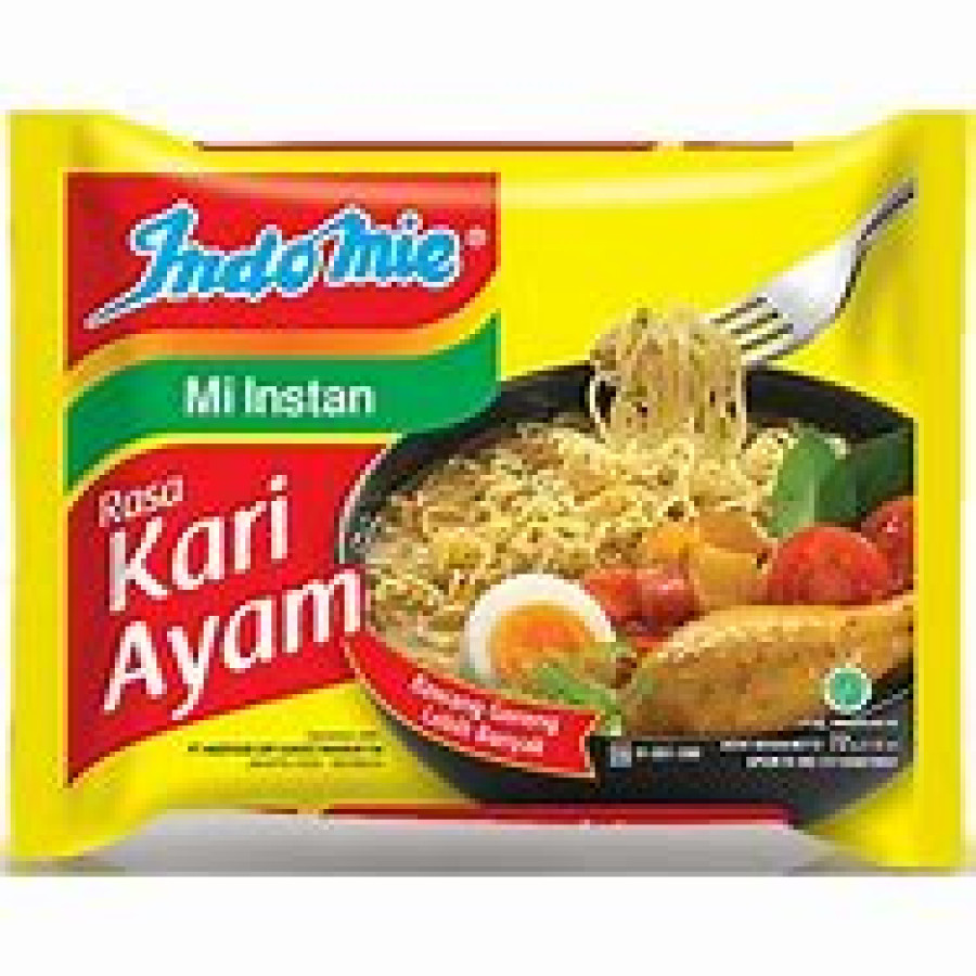 Indomie rasa kari ayam