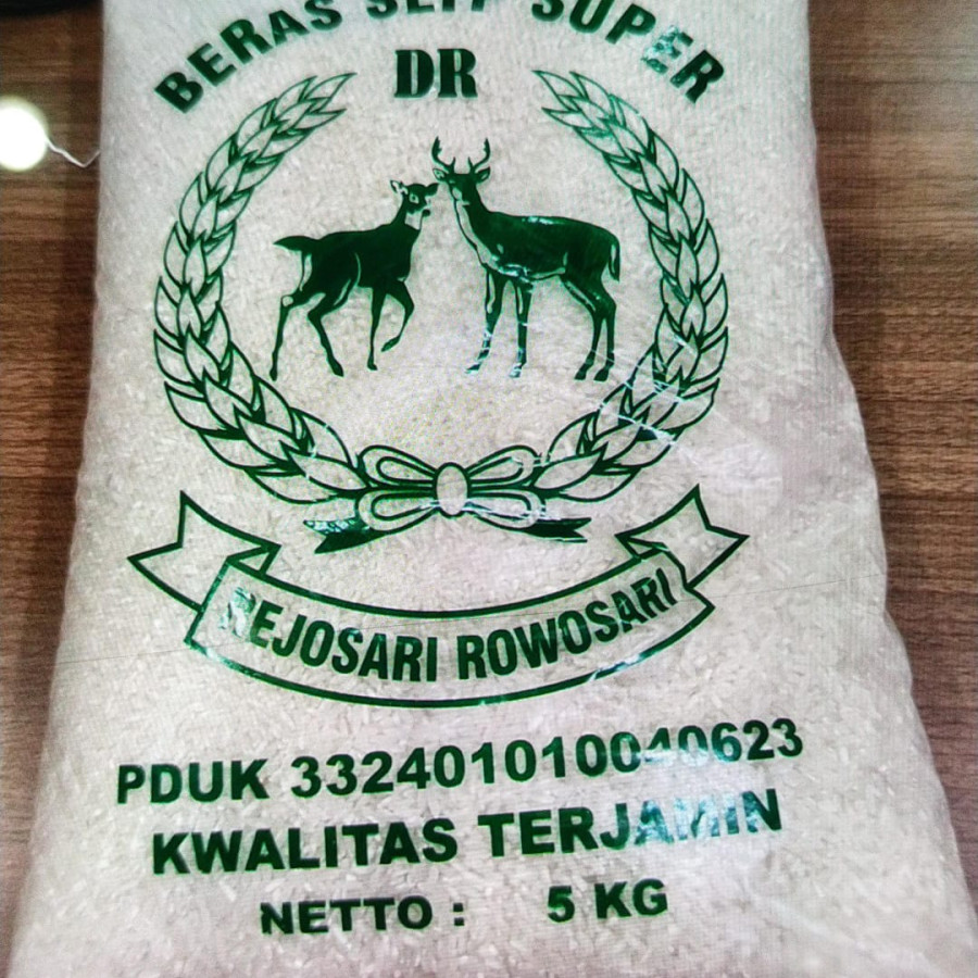 BERAS MEDIUM KEMASAN 5KG DUA RUSA