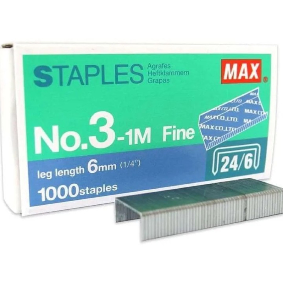 Isi stapler Besar No. 3 MAX