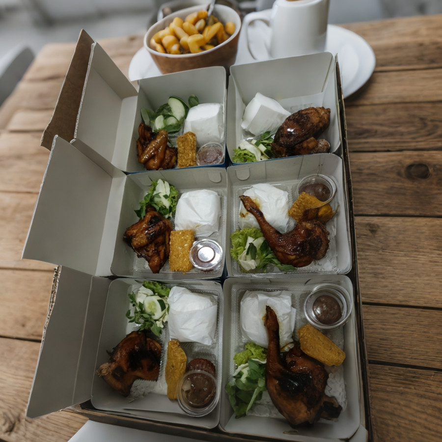Ayam bakar kampung ¼