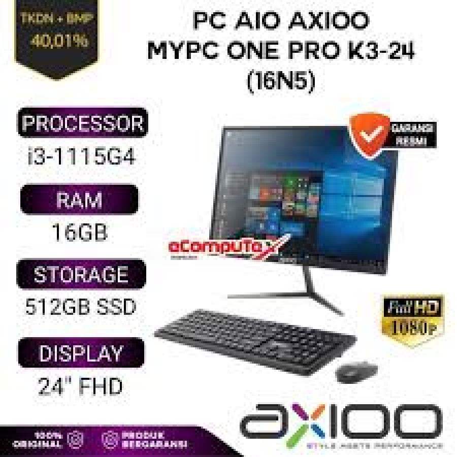 PC AIO AXIOO MYPC ONE PRO K3