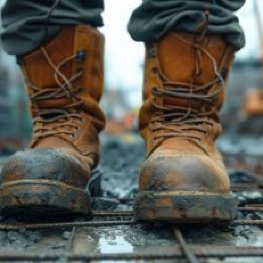 Sepatu Keselamatan (Safety Shoes) - depan