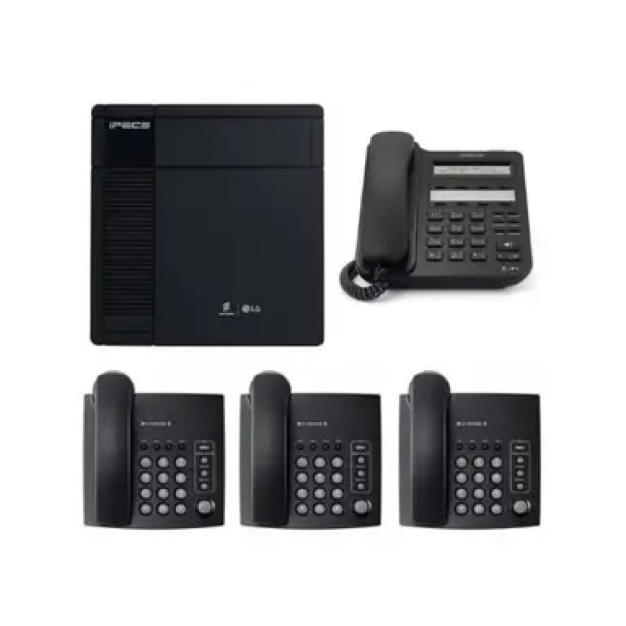 PAKET PABX Kapasitas 4 line - 16 ext (2 Digital - 14 Slt)