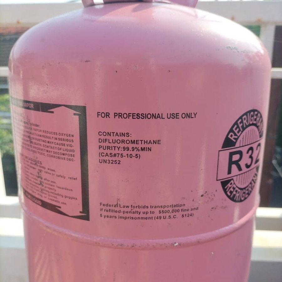 REFRIGERANT R-32 - samping
