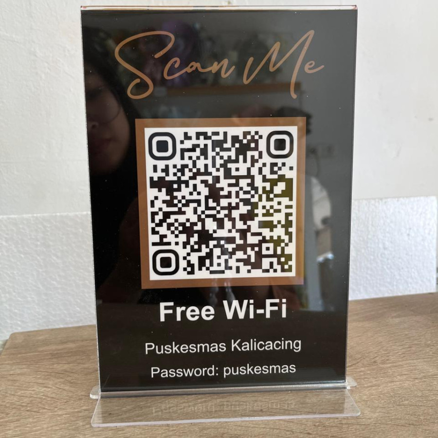 Akrilik meja WiFi