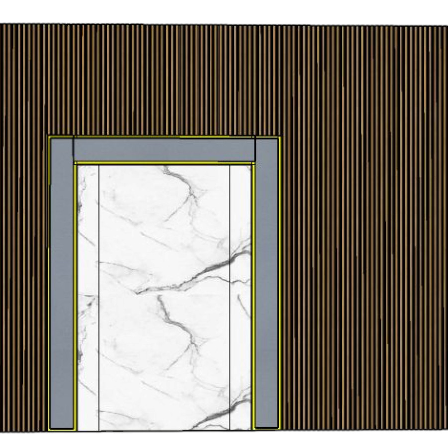 Backdrop Bed Tempat Tidur - detail