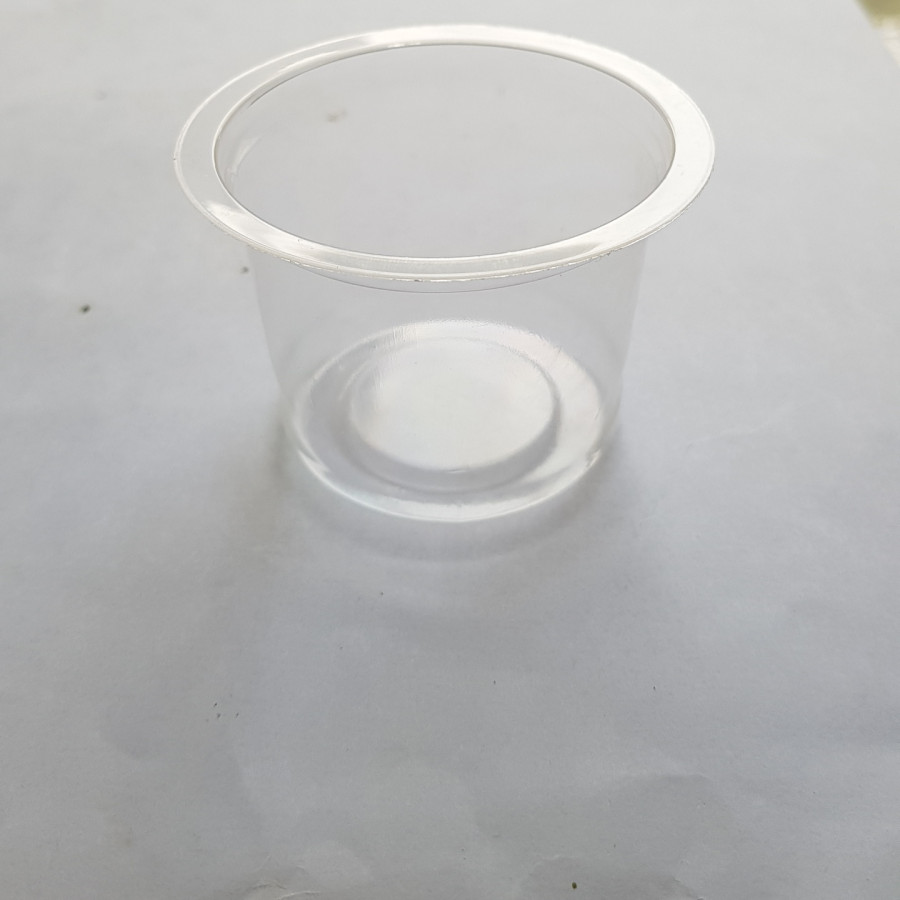 gelas agar , gelas cup kecil , 30 ml, tebal, bening - utama