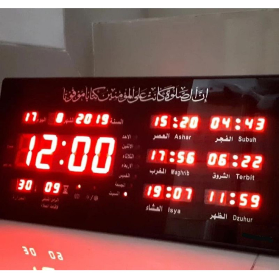 Jam Diding Digital Mahjid Mushola