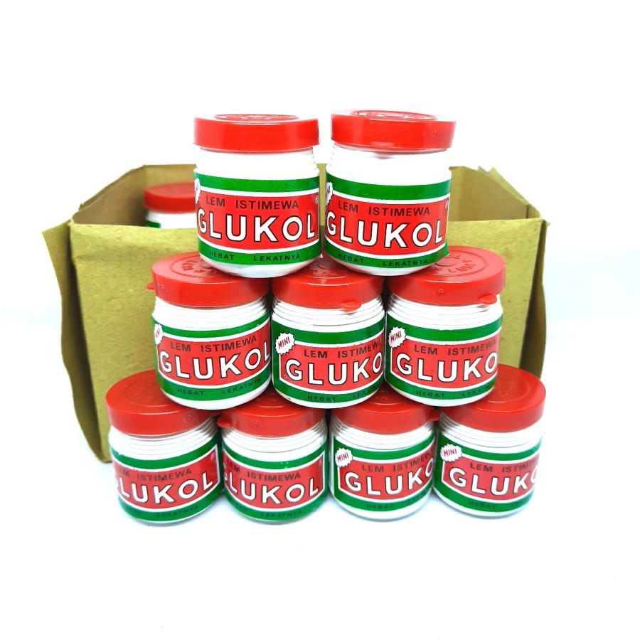 Lem Kertas Glukol Putih 150 gram
