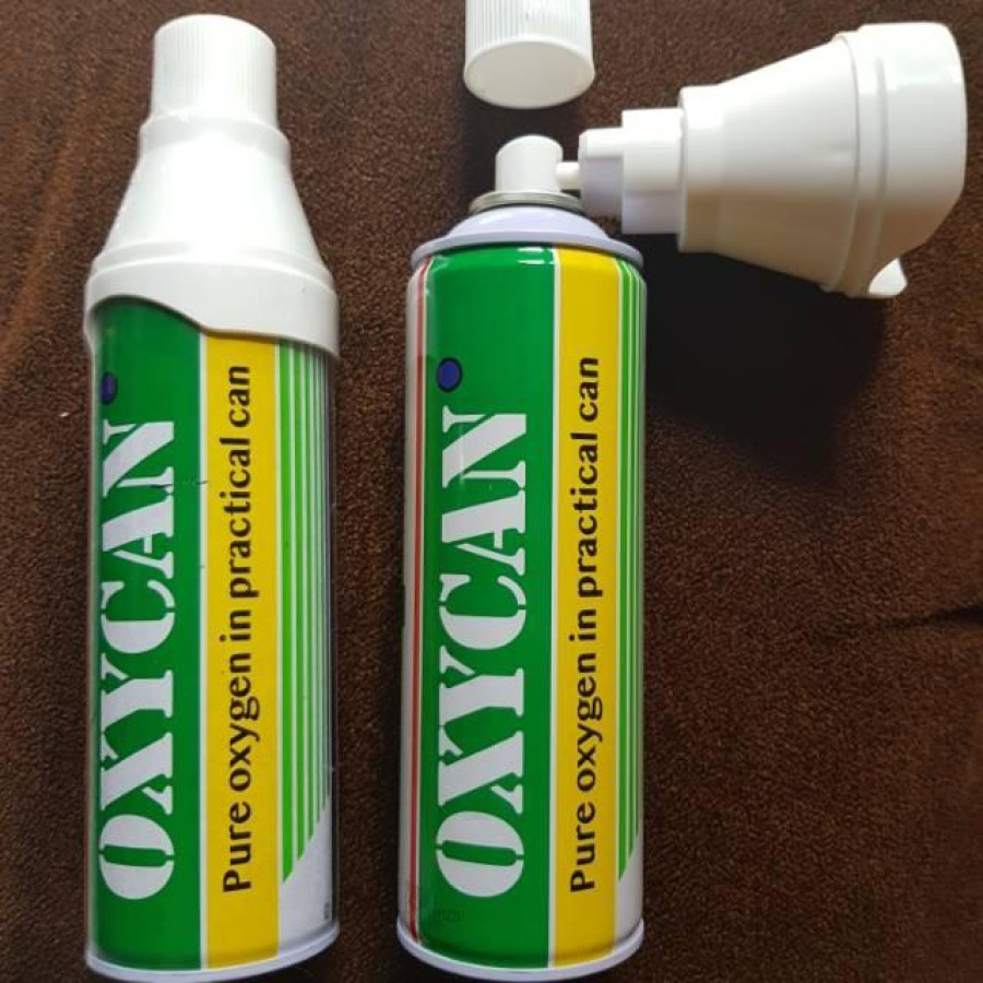 Oxycan Oksigen Portable Oxygen Kaleng 500cc - utama