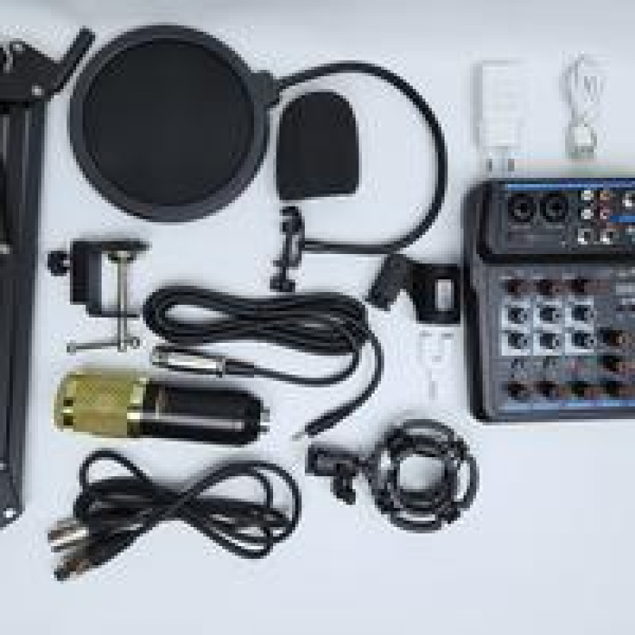 Audio Podcast  Asheley BM 800 Mixer