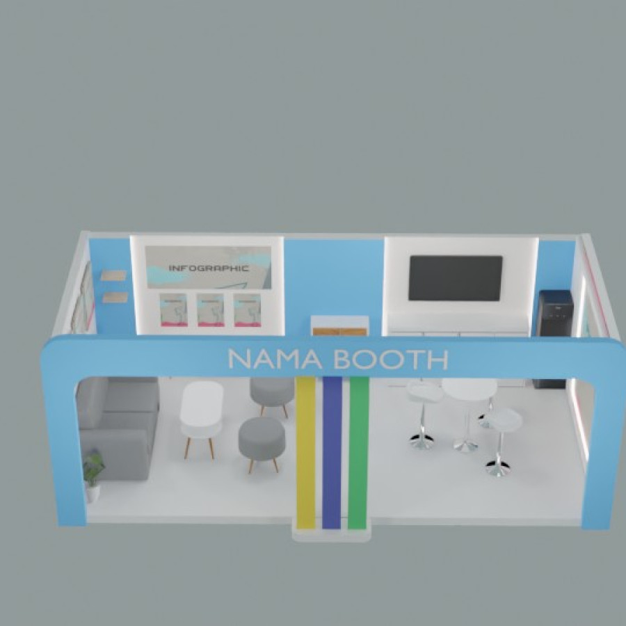 Paket Pameran (Sewa Booth, Sewa Tempat dan Perlengkapan Pameran) - detail