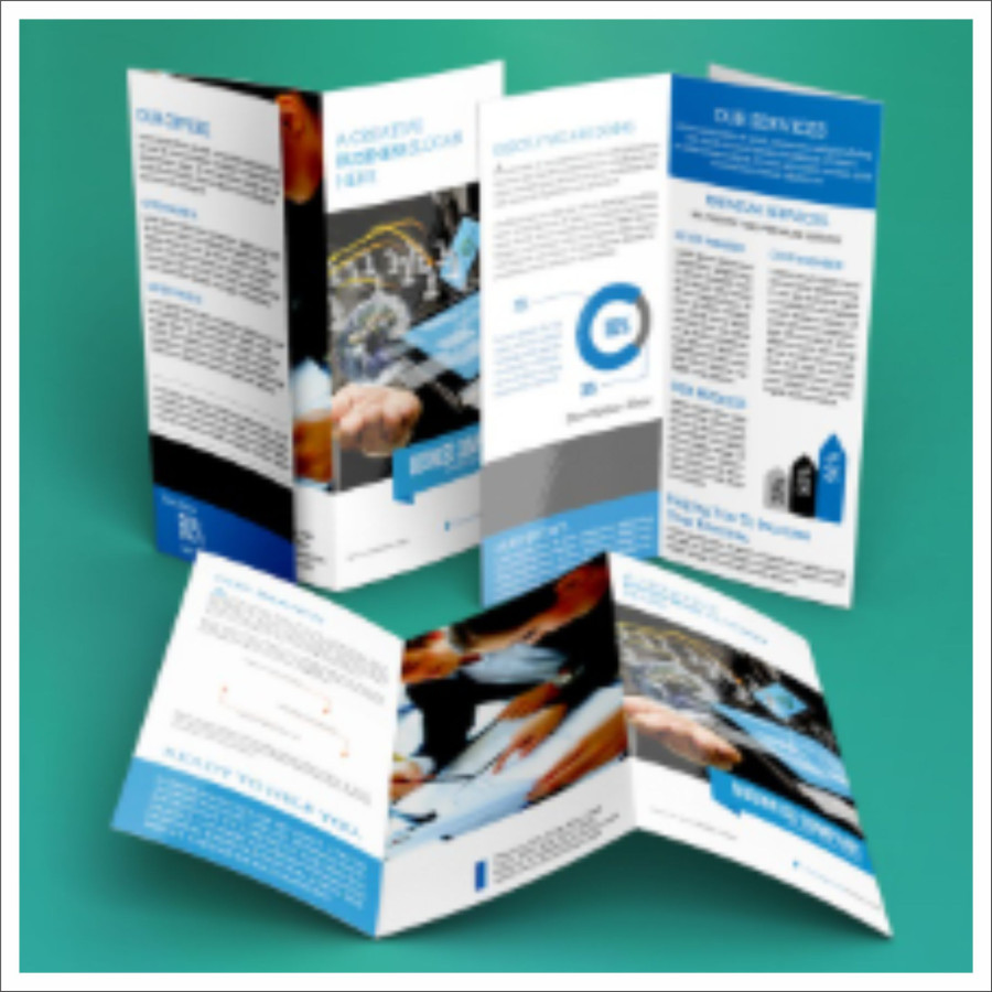Cetak Leaflet / Brosur Lipat 3 - Folio - detail