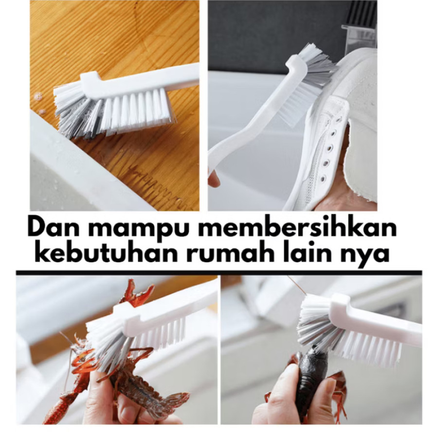 Sikat tangkai kecil (bacepot) - samping