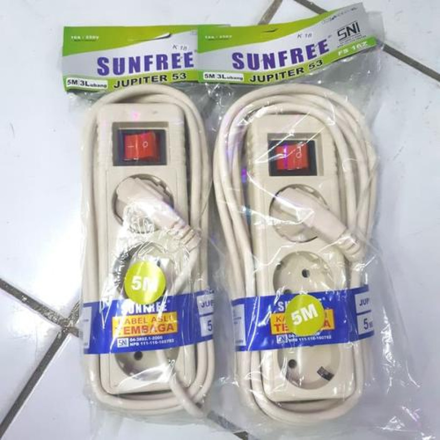 Stop Kontak SUNFREE - depan